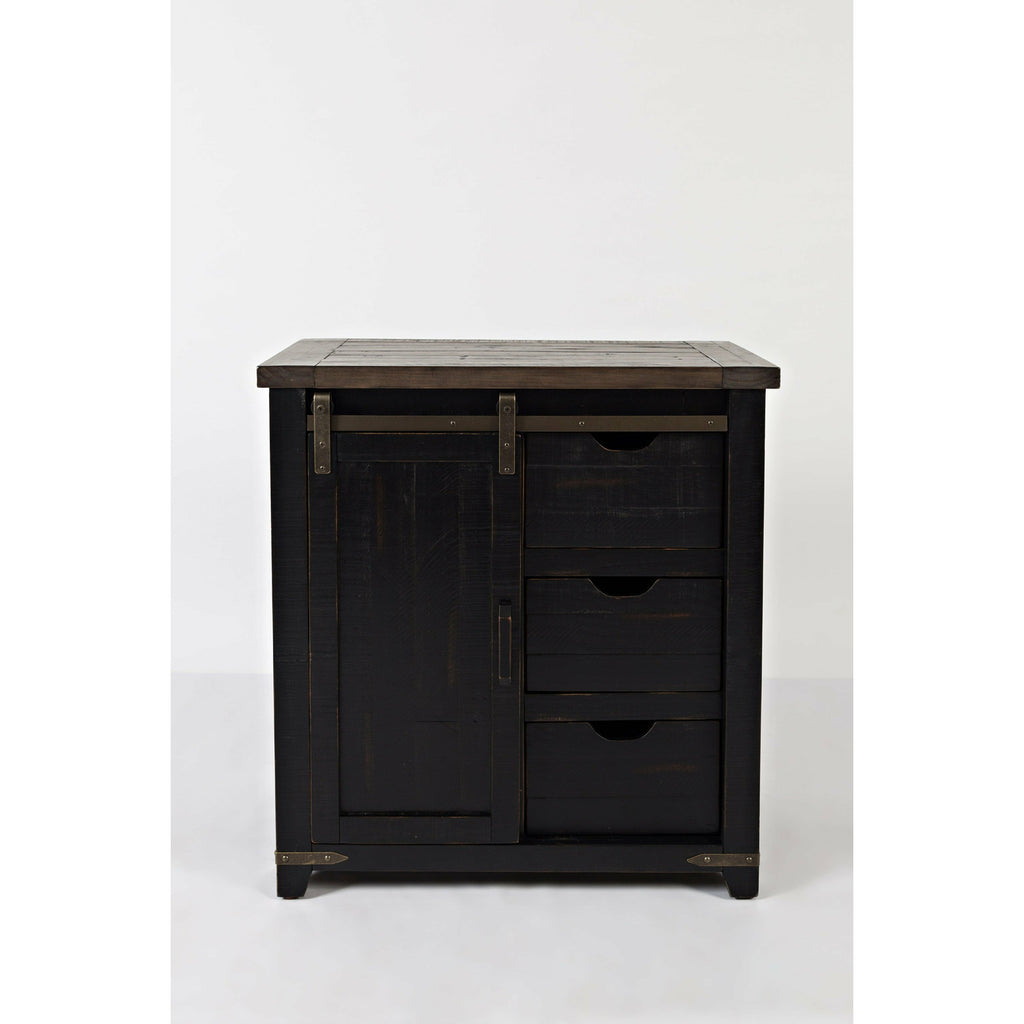 Madison County 32" Barn Door Accent Cabinet- Multiple Color Options - Chapin Furniture