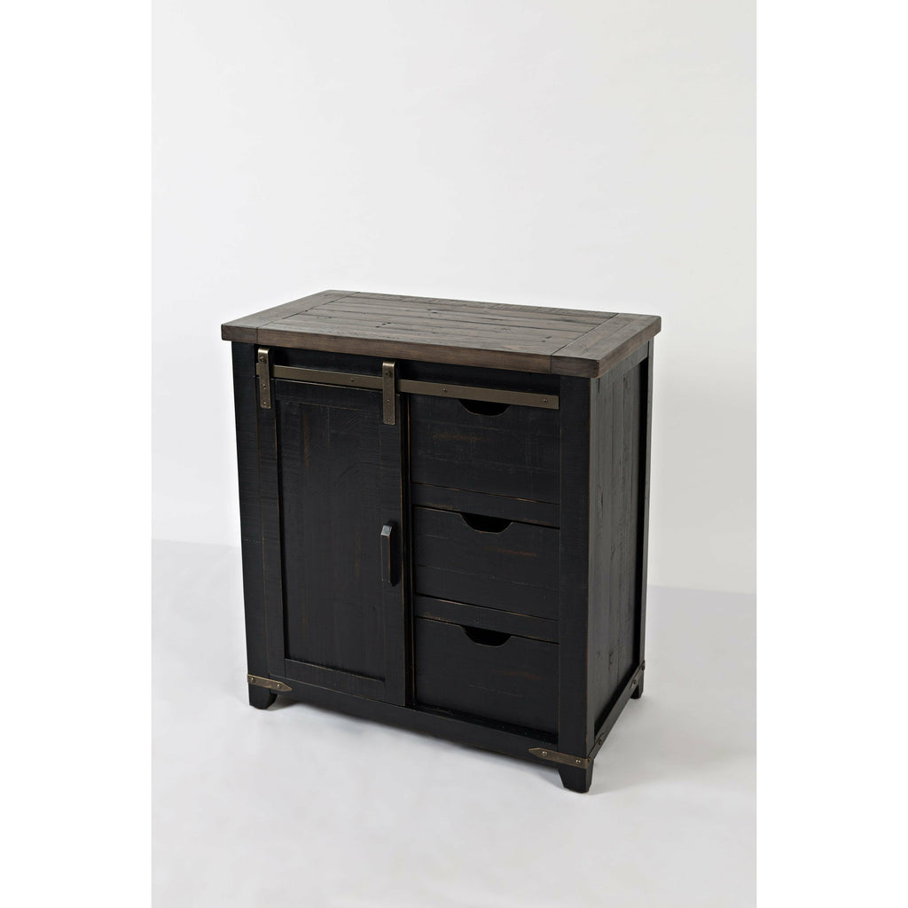 Madison County 32" Barn Door Accent Cabinet- Multiple Color Options - Chapin Furniture