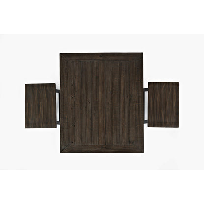 Madison County 3PC Counter Height dining With Shelves With 2 Saddle Stools- Multiple Color Options - Chapin Furniture