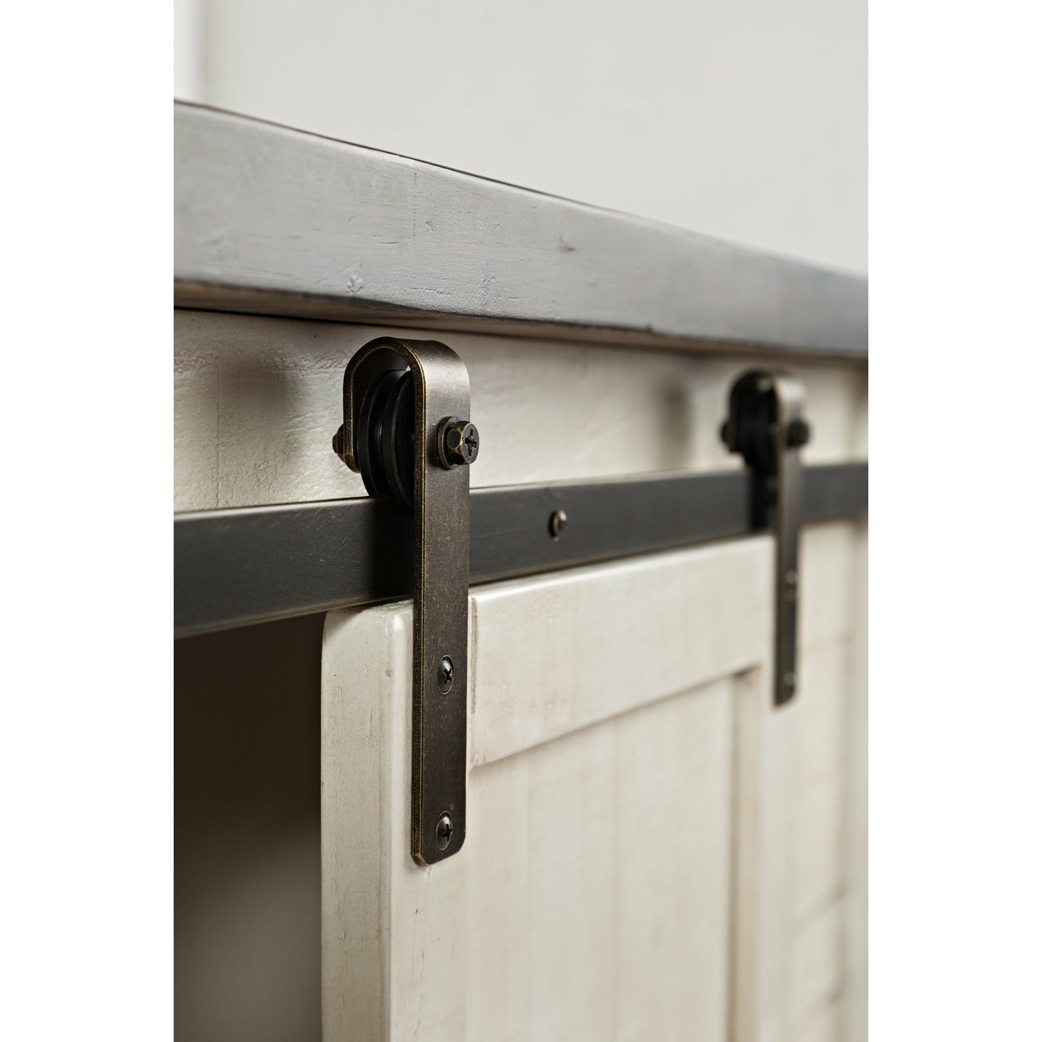 Madison County 32" Barn Door Accent Cabinet- Multiple Color Options - Chapin Furniture