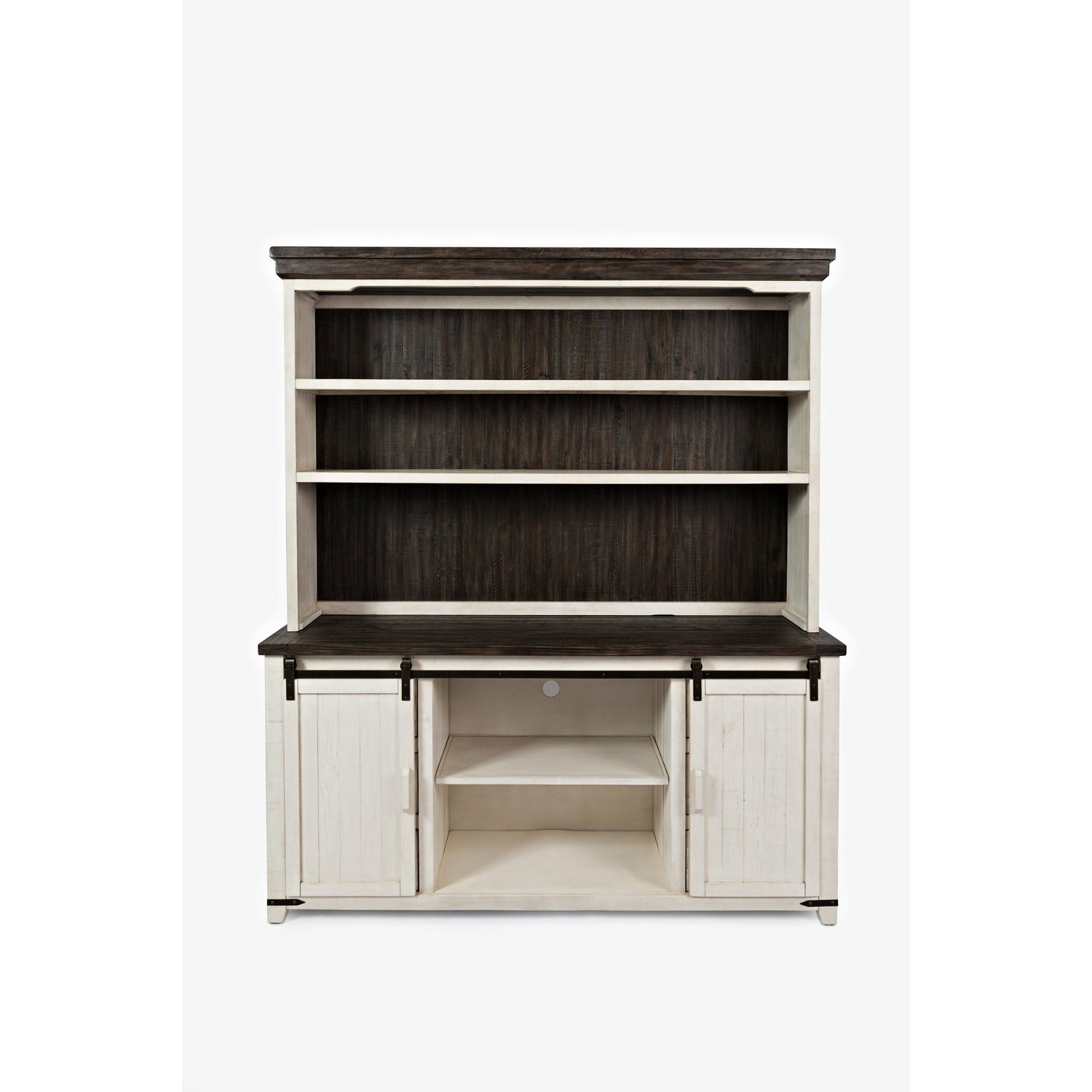 Madison County Barn Door Server With Option of Hutch- Multiple Color Options - Chapin Furniture