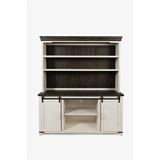 Madison County Barn Door Server With Option of Hutch- Multiple Color Options - Chapin Furniture