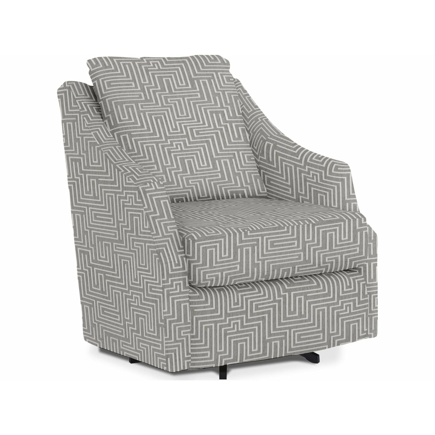 Flutter Swivel Glider- Dove - Chapin Furniture