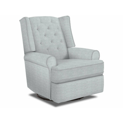 Kendra Power Swivel Glide Recliner- Dove - Chapin Furniture