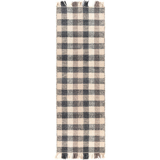 Reliance Charcoal Plaid Rug - Chapin Furniture
