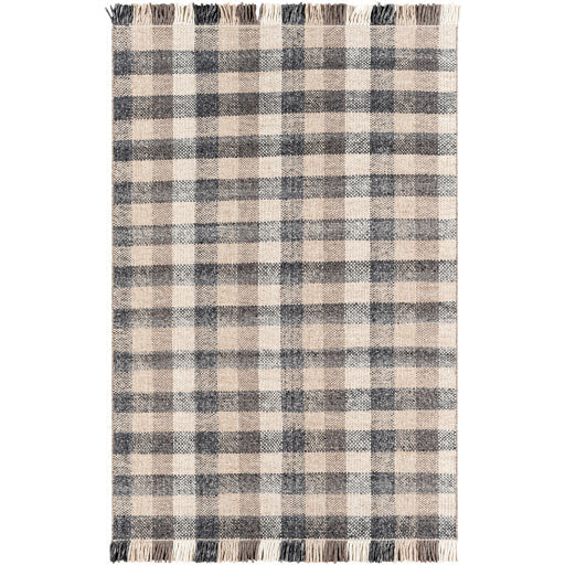 Reliance Charcoal Plaid Rug - Chapin Furniture