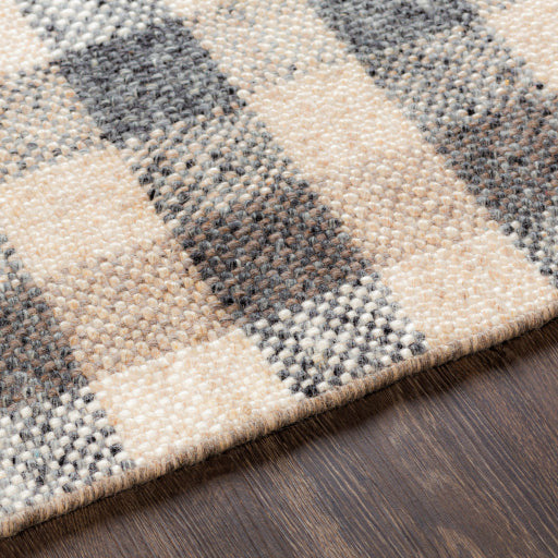 Reliance Charcoal Plaid Rug - Chapin Furniture