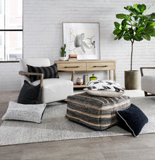 SLD Solstice Charcoal 22x22 Pillow- Set of 2 - Chapin Furniture