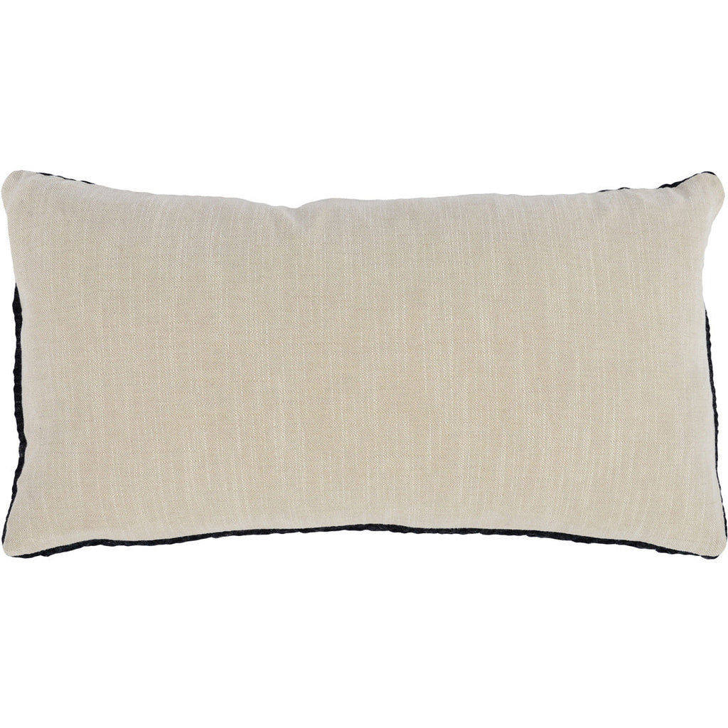 Rina Black 14x26 Pillow- Set of 2 - Chapin Furniture