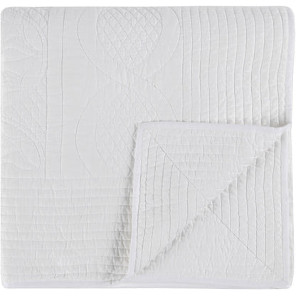 Anessa White Quilt Set - Chapin Furniture