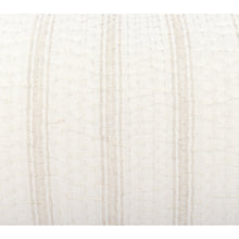 Abram Eggshell Cotton Linen Quilt Set - Chapin Furniture