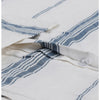 Jayson Blue Stripe Linen Cashmere 3 Piece Duvet Set - Chapin Furniture