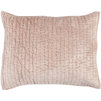 Bari Velvet Bliss Pink Quilt Set - Chapin Furniture